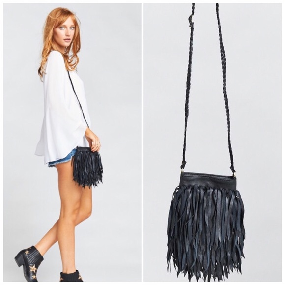 Show Me Your MuMu Handbags - Show Me Your Mumu X Pamela V Leather Fringed Bag